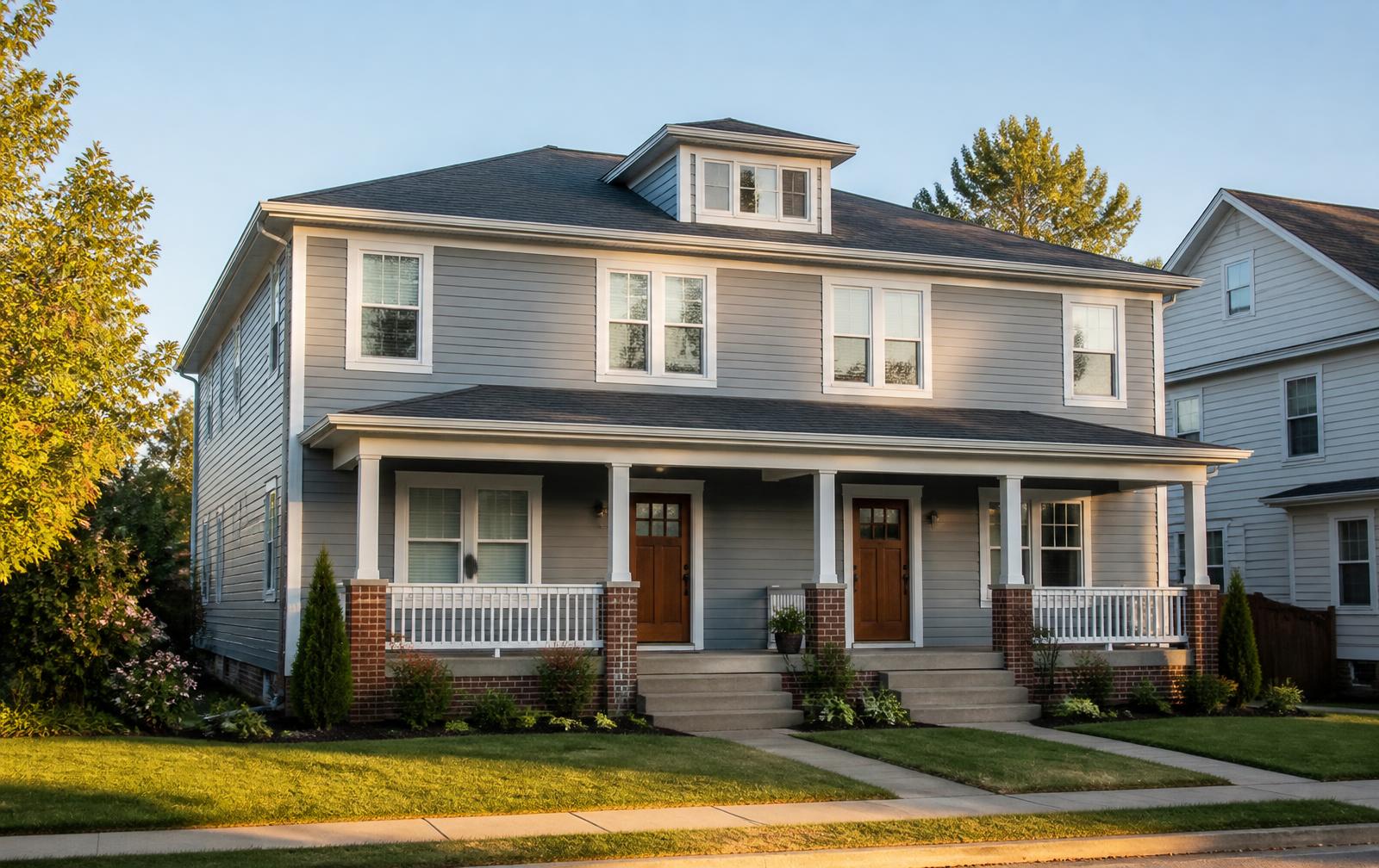 Investor-owned two-unit rental in a stable long-term rental market